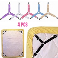 4pcs Bed Cliper/ Cadar Klip/ Bedsheet Clipper/Bed sheet clip/ Bedsheet Buckle Bed Skid Proof/ Pemega