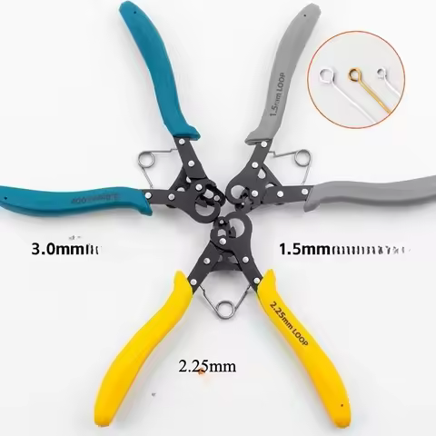 1.5/2.25/3mm Looper Craft Wire bending string pliersDIY Making Earrings Bracelets Necklaces pliers O