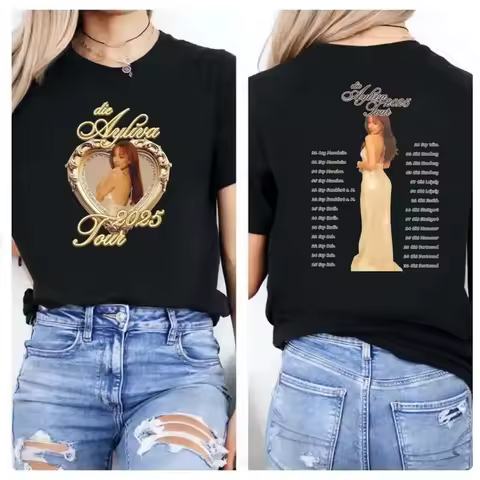 Ayliva Tour 2025 T Shirt Concert Merch for Fans Classic