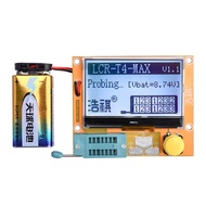 LCR-T4-MAX ทดสอบทรานซิสเตอร์ไดโอด T Riode ความจุ ESR Meter MOS Pnp/npn ที่มีตัวเก็บประจุเหนี่ยวนำ ES