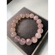 Sakura agate crystal bracelet
