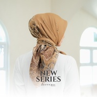 Jilbab Kerudung Paris HARRAMU Motif Aghniya Segiempat Voal Premium Hijab Krudung Printing Lasercut