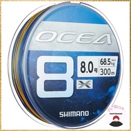 SHIMANO Line Ocea 8 300m 8.0号 SW Navy LD-A71S Fishing Line