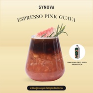เซ็ตเมนูเครื่องดื่ม SYNOVA : Espresso Pink Guava เอสเพรสโซ พิงก์กัววา (Set)