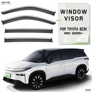 Suitable for Toyota Platinum 3X Window Rainproof Rainshield Spoiler Toyota bZ3X Window visor