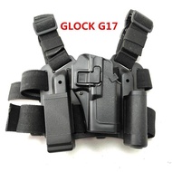 CQC ซองหนังขวามือ Glock 17 18 22 23 26 31 32 Holster Quick-Pull พร้อม และกระเป๋าไฟฉาย