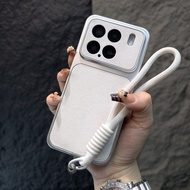 Plating Bumper Lichee Leather Phone Case For Vivo X70 X90 X80 S60 S50 S30 Pro Mini V15 Y21 Y21e Y21a