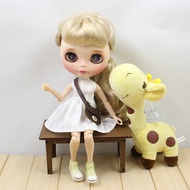 Blythe Little Ragdoll Clothes White Waistcoat Skirt Shoulder Bag Suitable for azone Lika Blythe 1/6 