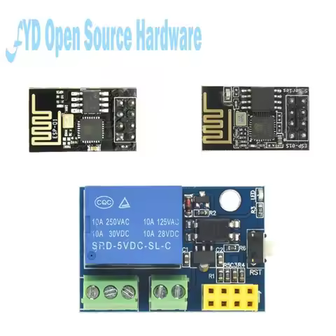 ESP8266 ESP-01S ESP01S 5V WiFi Relay Module ESP-01 ESP01 Things Smart Home Remote Control Switch Pho
