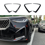 สติ๊กเกอร์ตกแต่งกระจังหน้า BMW X3 G45 M Sport 2025 ลาย Air Blade สำหรับตกแต่งภายนอกรถยนต์ วัสดุ ABS