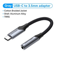 Vention Type C to 3.5mm Jack USB C Audio Adapter AUX USB C to 3 5mm Jack DAC Earphone Cable Converte