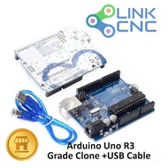 Arduino UNO R3 16u2 - Grade Clone + USB Cable