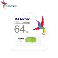 【現貨免運】ADATA 威剛 UV320 USB 3.2 64G 推式 高速隨身碟 白綠色
