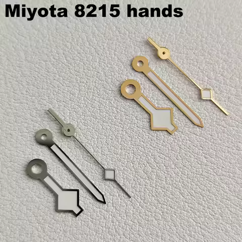 Miyota 8215 hands silver rose gold green luminous hands fit for Miyota 8215/8205 movement watch acce