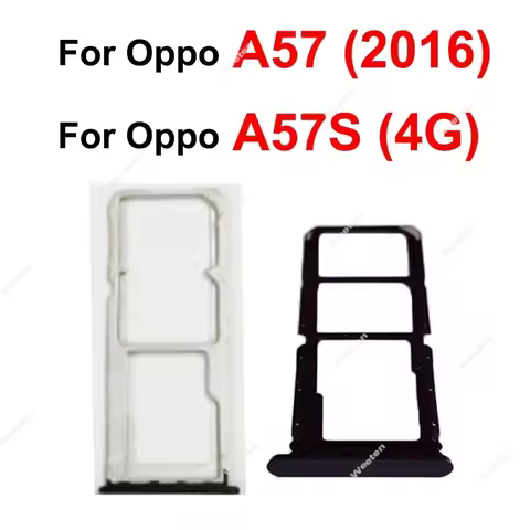 For OPPO A57s 4G A57 2016 A58 4G SIM Card Tray SIM Card Socket SIM Card Slot Holder Replacement Repa