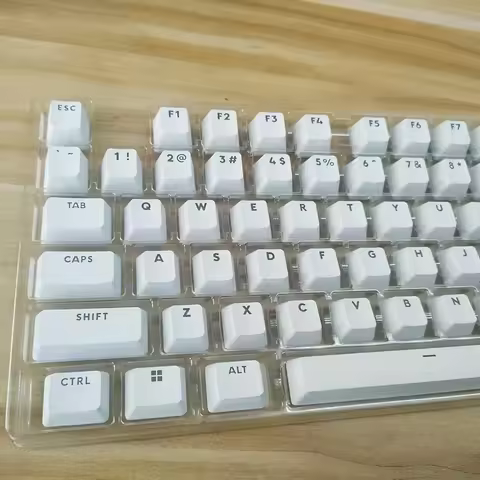 White Replacement Single keycap for Logitech G715/G713/G PRO X TKL Wireless Mechanical Keyboard