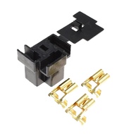 1/5/10/20Kits 3 Pin H4 Headlight Socket Automotive Connector DJD031A-1 (Size : 1Set)