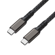 AUFU Type C To Type C 66W Fast Charging 6A Data Cable Available in 1M Length & Strong & Fast2M