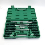 Screwdriver With Slotted Phillips Cr-V Steel (m)