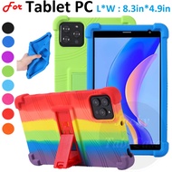 Soft Silicon Cover Shockproof Case For Tablet PC 8.0" 7.9 8.4 8.7 9.0 inch (Universal L*W: 21cm*12.5cm/8.3*4.9in) Pad 5G 4G Android 8 10 11 12 13 Galaxy