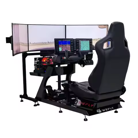 Flight simulation rocker seat bracket set Civil aviation Airbus fighter cockpit full set of equipmen