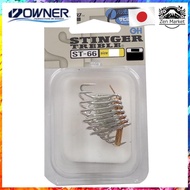 OWNER (Owner) Triple Hook ST-66 Stinger Triple Hook 4th Size 11519 Silver
OWNER (Owner) Triple Hook 
