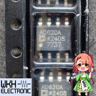 IC SMD AD620 AD620AN High Precision Instrumentation Amplifier