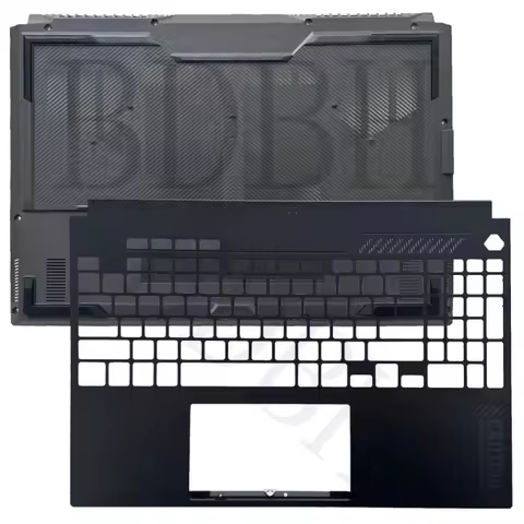For ASUS TUF Gaming A15 FA507XI FA507NV 2023 Upper Bottom Case Palmrest Green Replacement Cover