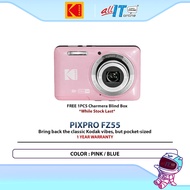 KODAK PIXPRO FZ55 Compact Digital Camera with 16MP Sensor, 5X Optical Zoom, 1080p Video & Rechargeab