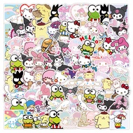✨พร้อมส่ง✨SANRIO My Melody sticker มาย เมโลดี้ สติกเกอร์กันน้ำรูปแบบที่แตกต่างกัน 100ชิ้น