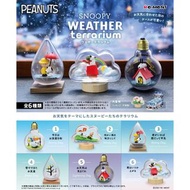 [Sold] ReMent/Re-MeNT - Snoopy Weather Terrarium (6 pcs) 史努比 天氣盆景品（6個）