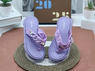 Sandal Jepit Wanita Import Rantai Karet Jelly Empuk Ringan Anti Slip Meilisa Terbaru Kekinian 2024