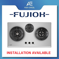 FUJIOH FH-GS7030 SVSS 3 BURNER DOUBLE INNER FLAME STAINLESS STEEL GAS HOB