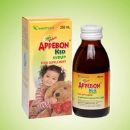 APPEBON Vitamin B Complex, Iron, Lysine Buclizine HCI Kid Syrup 250 ml