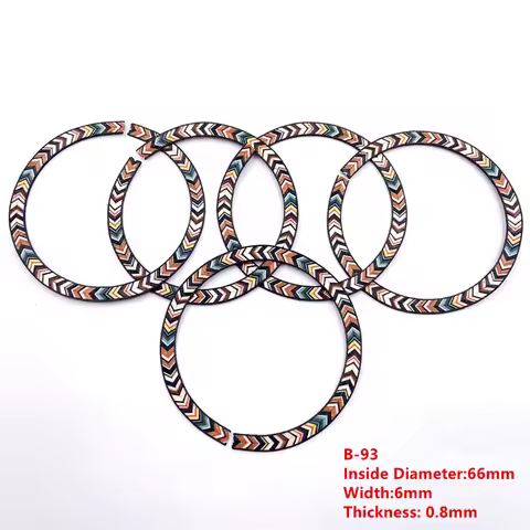 10PCS Ukulele inlay wood rosette,100% good material, handmade,Exquisite Ukulele accessories