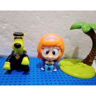 Scooby doo burger king plastic material