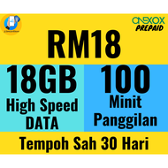 XOX SIM CARD 5g wawa18 validity onexox prepaid 18gb high speed self register 011 number J2