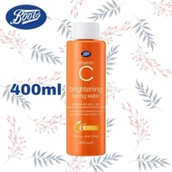 Boots Vitamin C Brightening&amp;Toning Water Vit C x 2 Boots Vitamin C Toner 30 ml / 100ml / 400ml