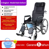Wheelchair For Adult Folded High Back Reclining Multifunction Wheel Chair For The Elderly Lightweigh