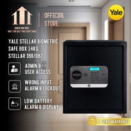 Yale Stellar Biometric Safe Box | Fingerprint & Digital Home Safe (14kg) - High Security