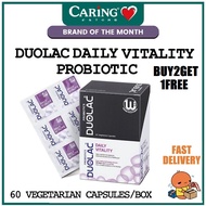 Sale Countdown Duolac Daily Vitality Probiotic - 60 Vegetarian Capsules (Exp Nov 2025)