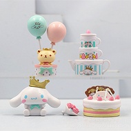 5 Styles Cinnamon Dog Birthday Party Toys Capsule Toys Doll Model Cartoon Creative Cake Baking Decor