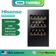 Hisense RW32N4ATB Wine Cooler 93L 30 Bottles LED Lighting Wine Cellar / Fridge / Wine Chiller