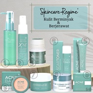 ACNE SERIES SET SENDAYU TINGGI kulit berjerawat dan berminyak acne bar soap cleansing gel uv matte s