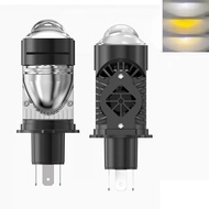 H4 Bi LED Mini Projector Lens LED Car Headlight Bulb 3000K 4300K 6000K 100W CANBUS Turbo Auto Bulb H