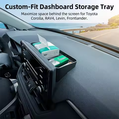 Auto Dashboard Storage Box Extra Space for Toyota Corolla/Corolla Cross/Levin & Frontlander Car Inte