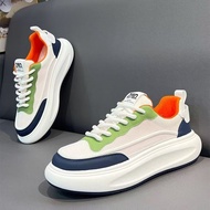 Men Shoes Mesh Breathable White Shoes Trendy Low-Top Casual Shoes ZMD888