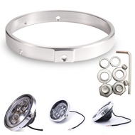 7In Motorcycle Accessories Headlight  Headlamp   Trim Ring Mount  for Harley Touring Electra Glide S