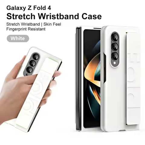 For Samsung Galaxy Z Fold 4 Case High Quality Z Fold 3 Silicone Grip Cover Handle Protector For Z Fo