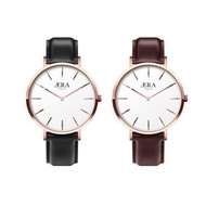 Leather Strap Watch - 36mm face